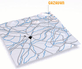 3d view of Gāzāvān