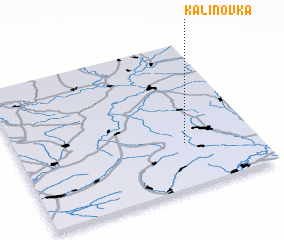 3d view of Kalinovka