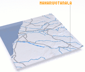 3d view of Maharivo-Tanala