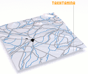 3d view of Takhta Mina