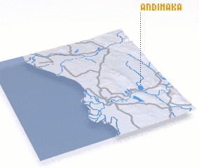 3d view of Andimaka