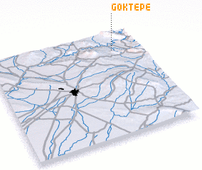 3d view of Gök Tepe