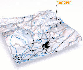 3d view of Gagarin