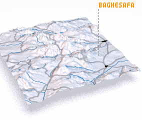 3d view of Bāgh-e Şafā