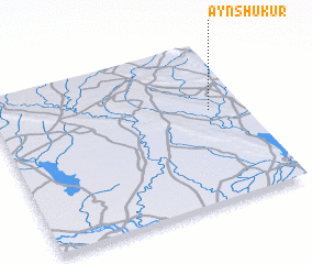 3d view of ‘Ayn Shukūr