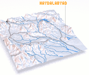 3d view of Ḩayd al Abyaḑ