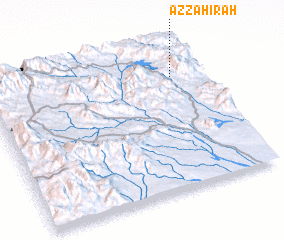 3d view of Az̧ Z̧āhirah