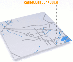 3d view of Cabdille Buur Fuule