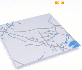 3d view of Xako