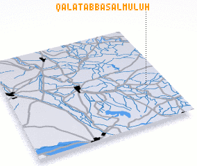 3d view of Qal‘at ‘Abbās al Mulūḩ