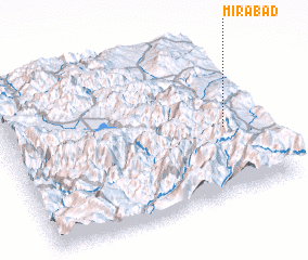 3d view of Mīrābād