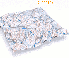 3d view of ‘Omarābād