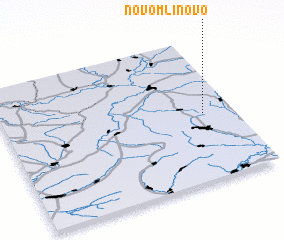 3d view of Novomlinovo