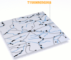 3d view of Tyukhmenevka