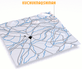 3d view of Kūchuk Naqshīnah