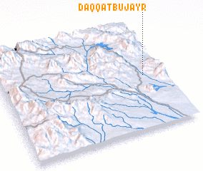 3d view of Daqqat Bujayr