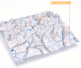 3d view of Zaridzeebi