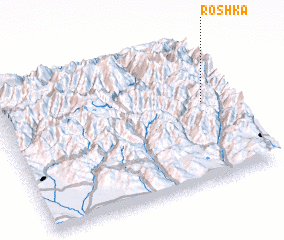 3d view of Roshka