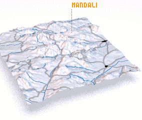 3d view of Mandalī