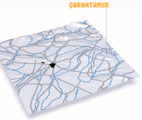 3d view of Qarah Tāmur