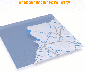 3d view of Andranovorindratahotsy