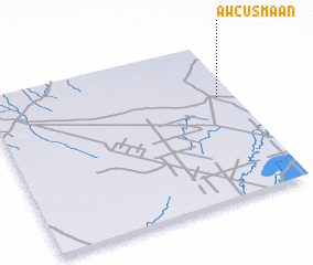 3d view of Aw Cusmaan