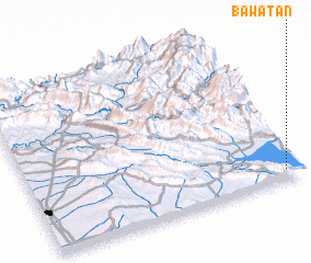 3d view of (( Bawātān ))