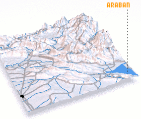 3d view of (( ‘Arabān ))