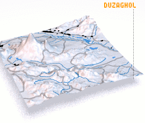 3d view of Dūz Āghol