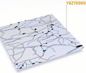 3d view of Yazykovo