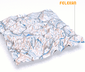 3d view of Felekān