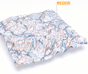 3d view of Meskīn