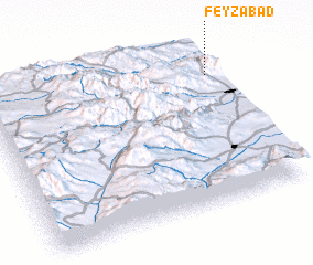 3d view of Feyẕābād