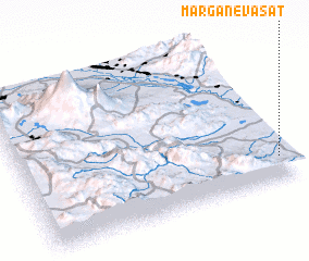 3d view of Margan-e Vasaţ