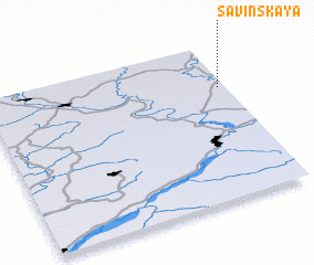 3d view of Savinskaya