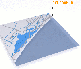 3d view of Beled Amiin