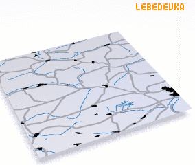 3d view of Lebedevka