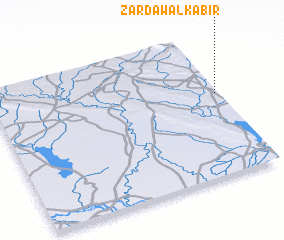 3d view of Zardāw al Kabīr