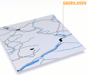 3d view of Gavrilkovo