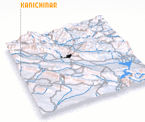 3d view of Kānī Chinār