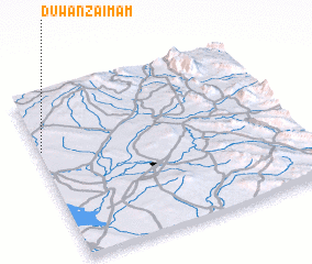 3d view of Dūwanza Imām