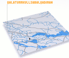 3d view of Qal‘at Umm Kull Sab‘ al Qadīmah