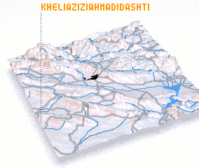 3d view of Khel-i Azīz-i Aḩmad-i Dashtī