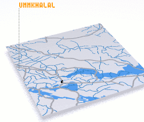 3d view of Umm Khalāl