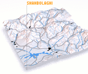 3d view of Shāh Bolāghī