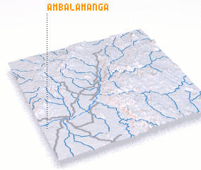 3d view of Ambalamanga