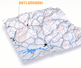 3d view of Dāylān Kandī