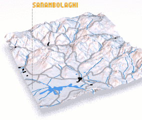 3d view of Şanam Bolāghī