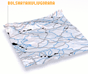 3d view of Bolʼshaya Ikvliv-Gorana