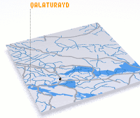 3d view of Qal‘at ‘Urayd